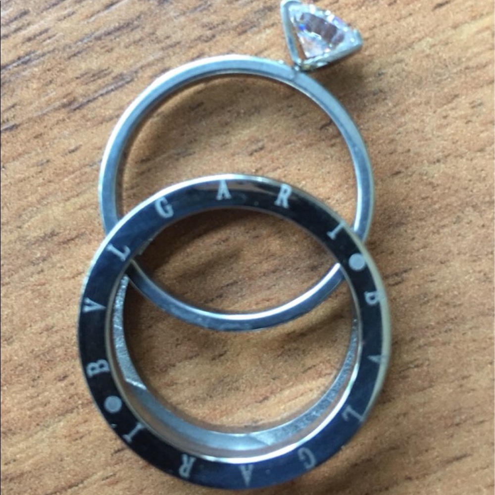 2pc Solitaire Ring Guard set - Picture 6 of 7